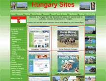 Tablet Screenshot of hungarysites.com